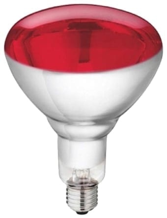 Glödlampa Philips IR Röd 250 W