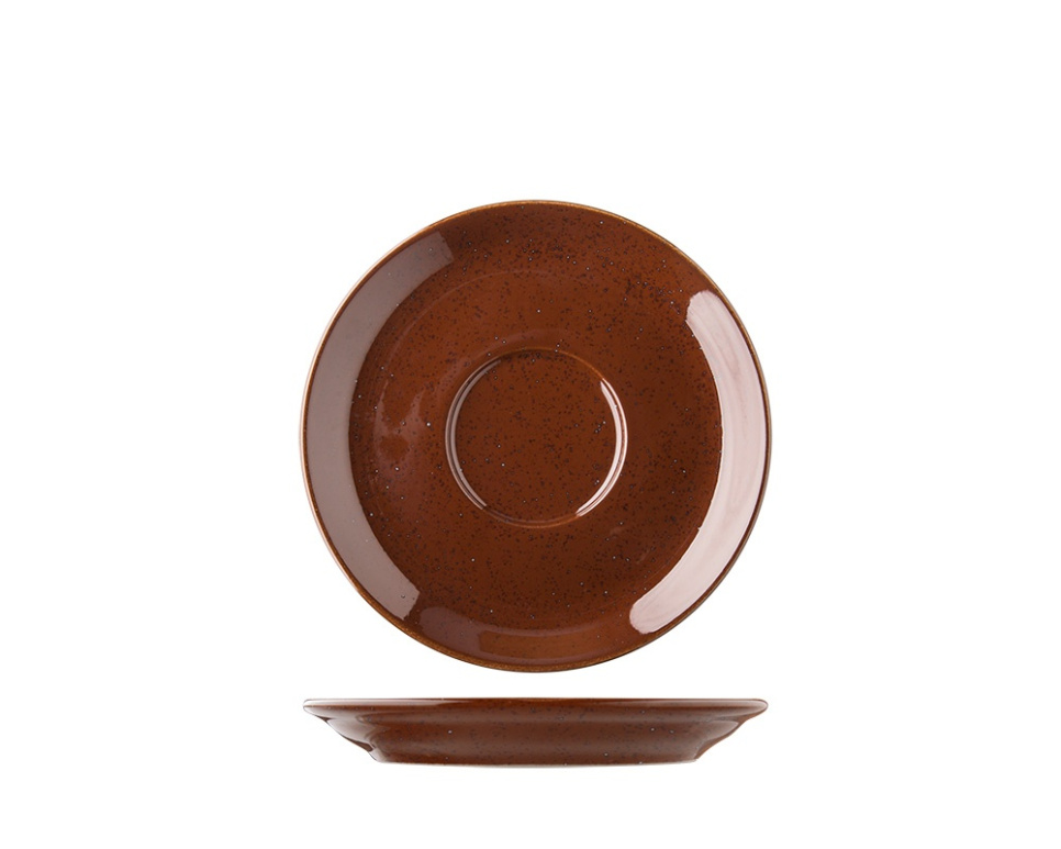 Espressofat, 13 cm Lifestyle Cacao - Lilien i gruppen Dukning / Tallrikar, Skålar & Fat / Fat hos The Kitchen Lab (1069-20440)