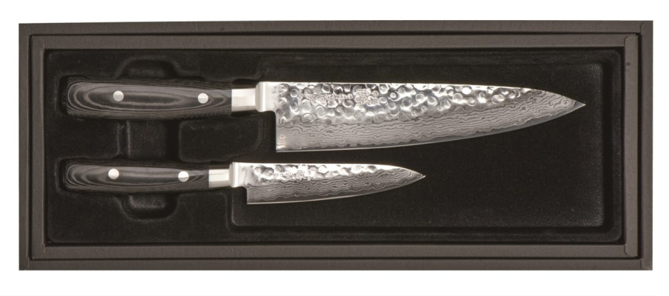Knivset 2 delar Kockkniv 20cm + Allkniv 12cm, Zen - Yaxell i gruppen Matlagning / Köksknivar / Knivset hos KitchenLab (1073-13372)