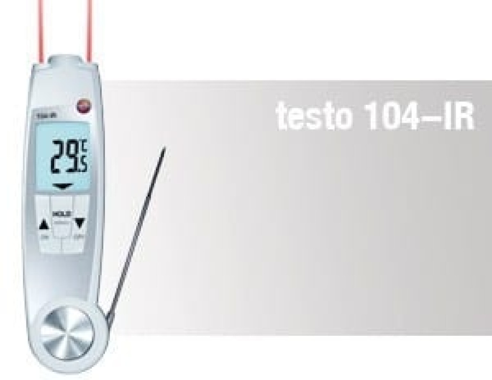 Termometer 104-IR - Testo i gruppen Matlagning / Mätare & Mått / Kökstermometrar / Instickstermometrar hos The Kitchen Lab (1089-11961)