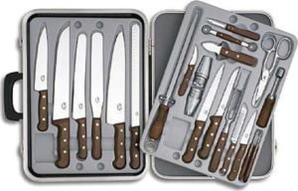 Victorinox Kockväska med 24 knivar och tillbehör i gruppen Matlagning / Köksknivar / Knivförvaring / Övrig knivförvaring hos The Kitchen Lab (1095-12275)