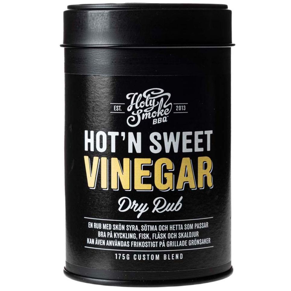 Sweet Vinegar, Dry Rub, 175g - Holy Smoke BBQ i gruppen Matlagning / Kryddor & Smaksättare / Kryddor hos The Kitchen Lab (1282-28161)