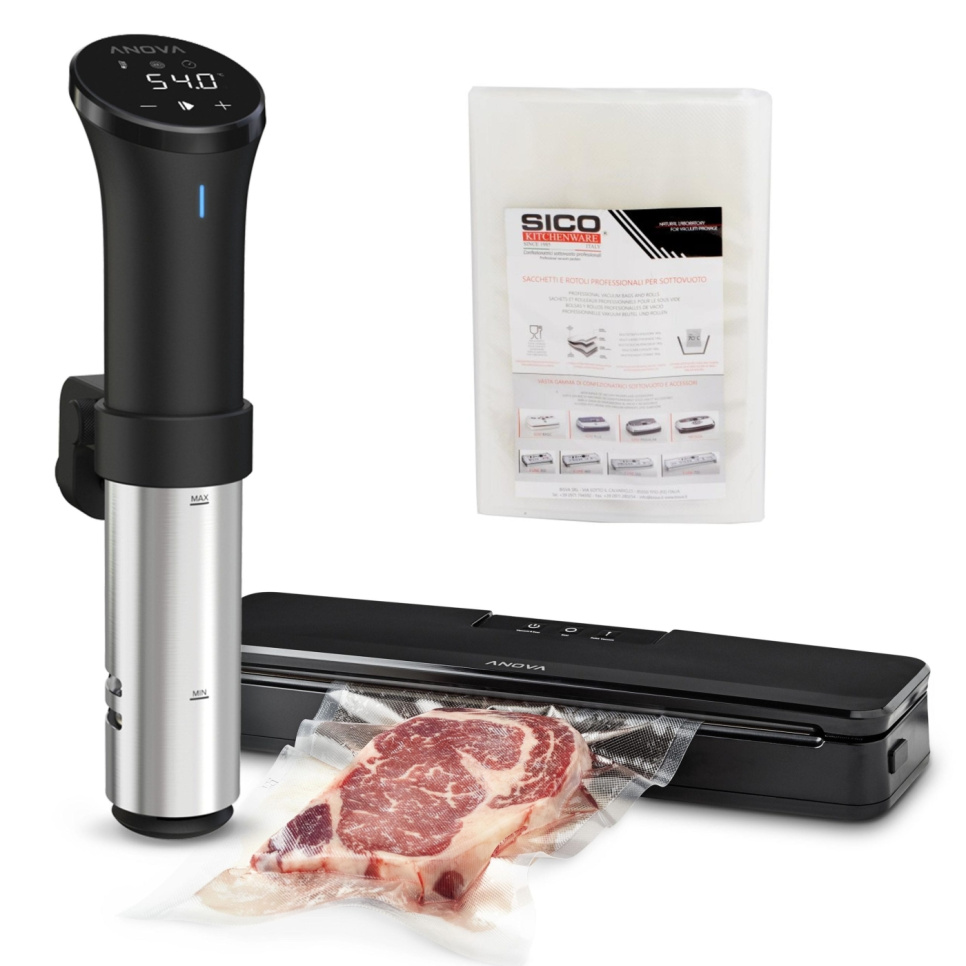Anova Precision® Cooker 3.0 – Sous Vide-paket i gruppen Matlagning / Sous vide / Cirkulatorer hos The Kitchen Lab (1317-26938)