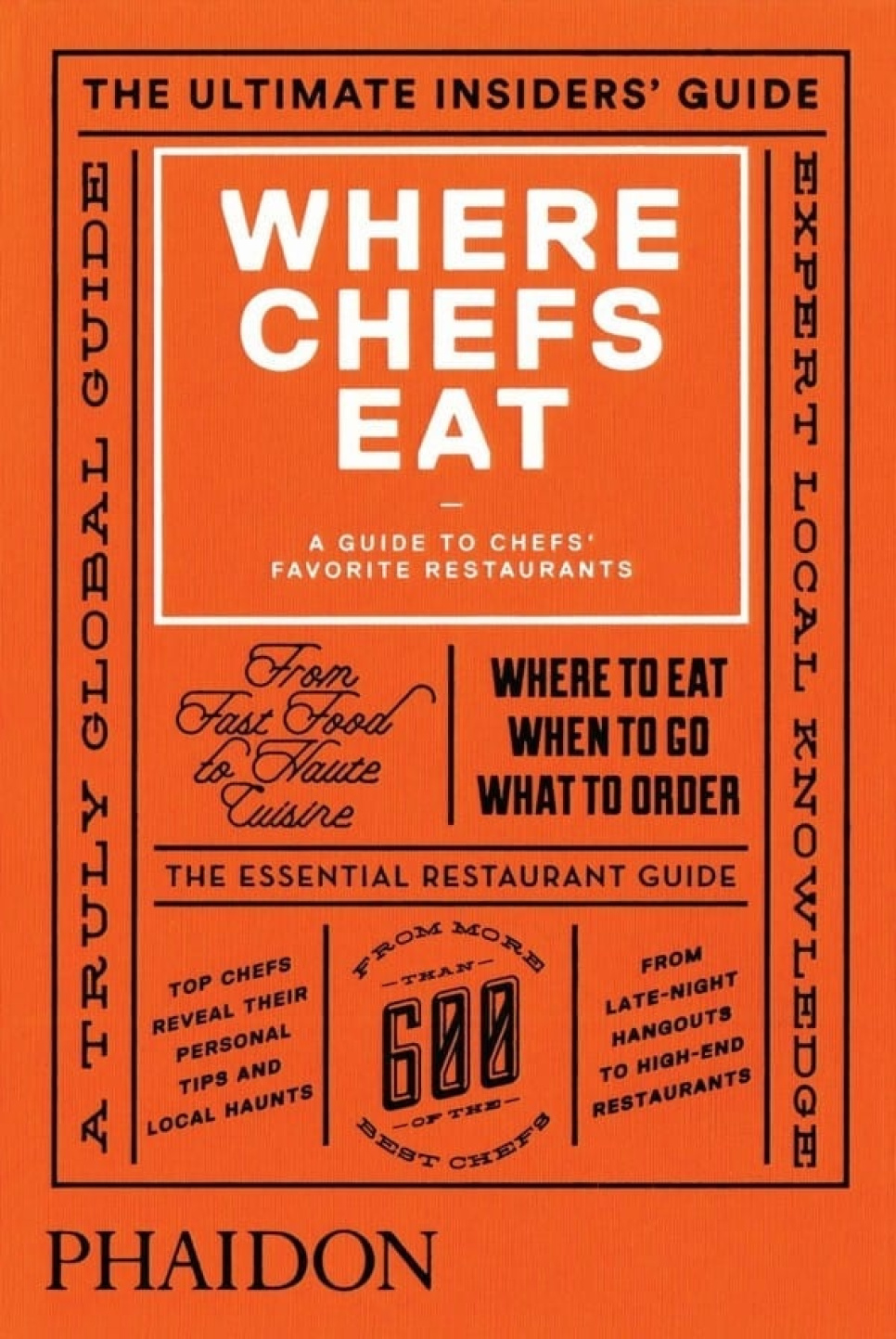 Where Chefs Eat, A Guide to Chefs Favourite Restaurants i gruppen Matlagning / Kokböcker / Övriga kokböcker hos The Kitchen Lab (1399-14478)