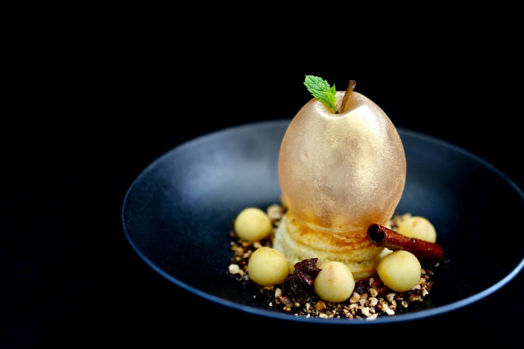 En labbrapport om isomalt och ett gyllene glasäpple