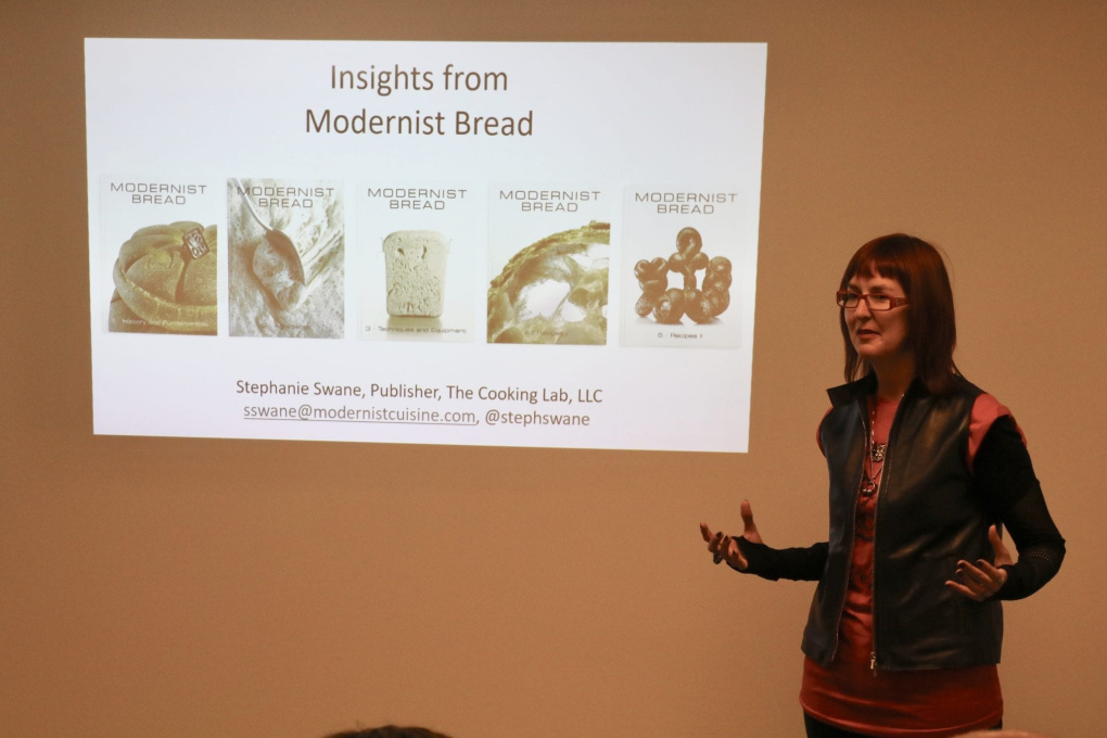 Föreläsning om bröd av Stephanie Swane (Modernist Bread)