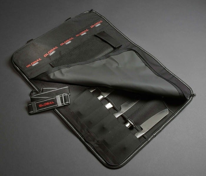 Global Knivväska för 16 knivar KitchenLab