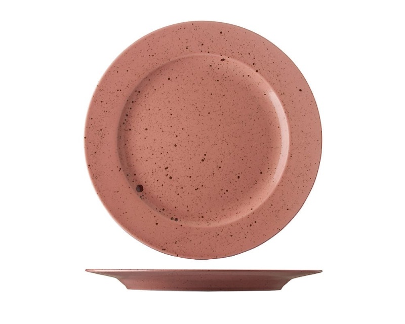 Flat tallrik 28 cm, Lifestyle Terracotta - Lilien