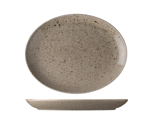 Oval tallrik 32 cm, Lifestyle Natural - Lilien