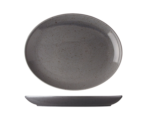 Oval tallrik 32 cm, Lifestyle Highland - Lilien