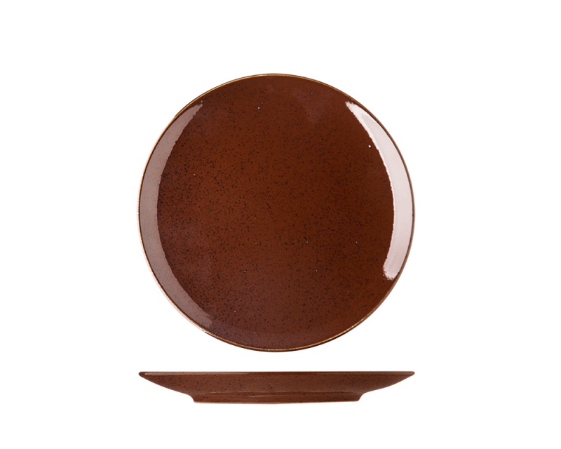 Flat tallrik, 21 cm, Lifestyle Cacao - Lilien