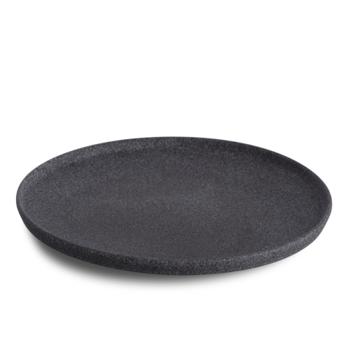 Tallrik Raw no 4, 26 cm, Mörkgrå - Benedikt