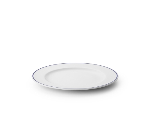 Tallrik Basic Blue Line, 24 cm - Benedikt