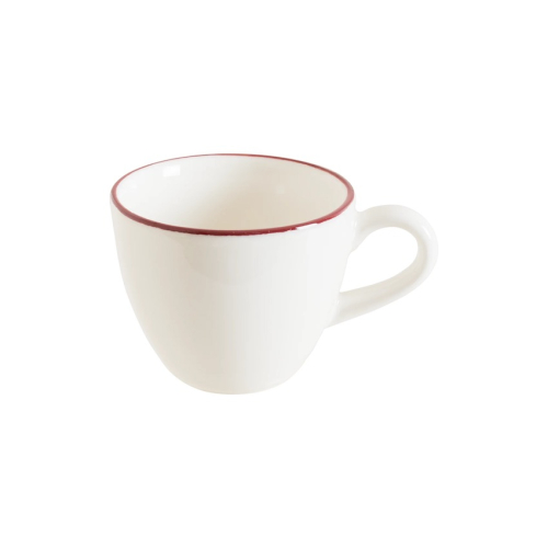 Espressokopp 8cl, Rita Linea Burgundy - Bonna