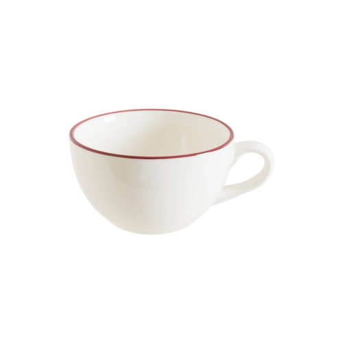 Kaffekopp 23 cl, Rita Linea Burgundy - Bonna