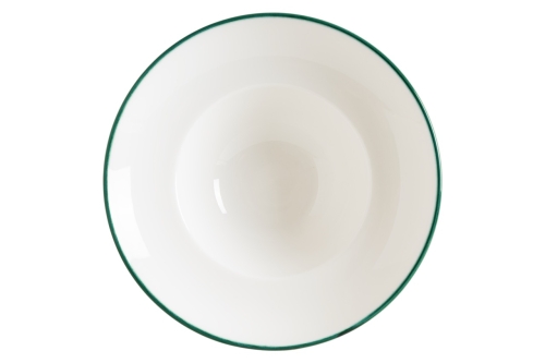 Djup tallrik 24 cm, Gourmet Linea Green - Bonna