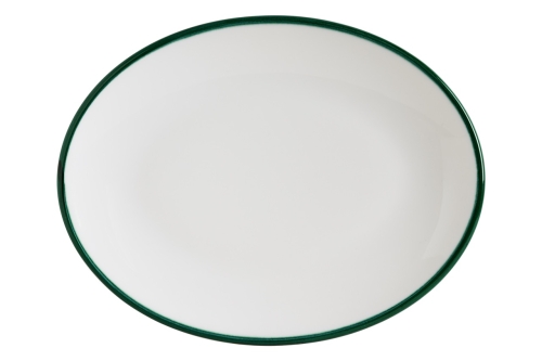 Uppläggningsfat 31 x 24 cm, Moove Linea Green - Bonna