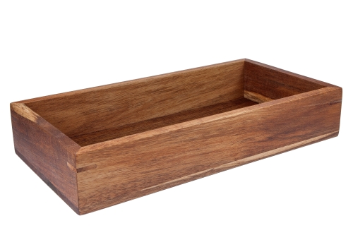 Serveringslåda i Akacia, 28 x 14 cm - Xantia