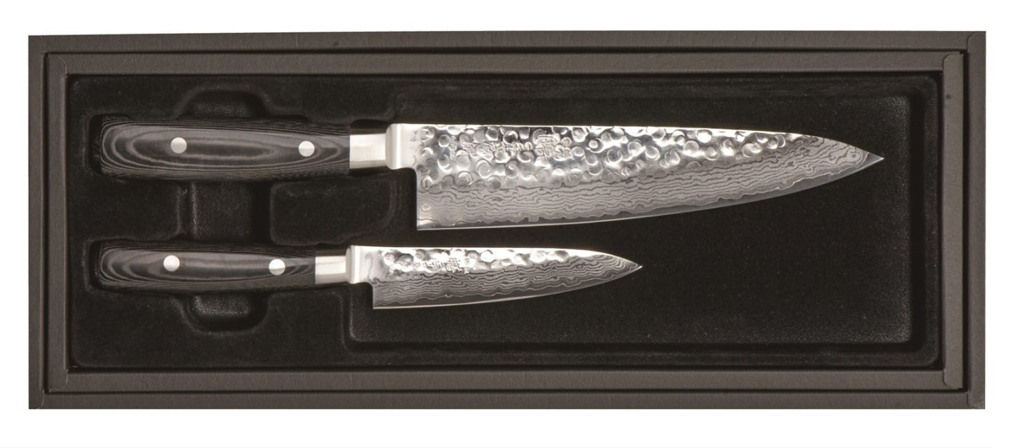 Knivset 2 delar Kockkniv 20cm + Allkniv 12cm, Zen - Yaxell