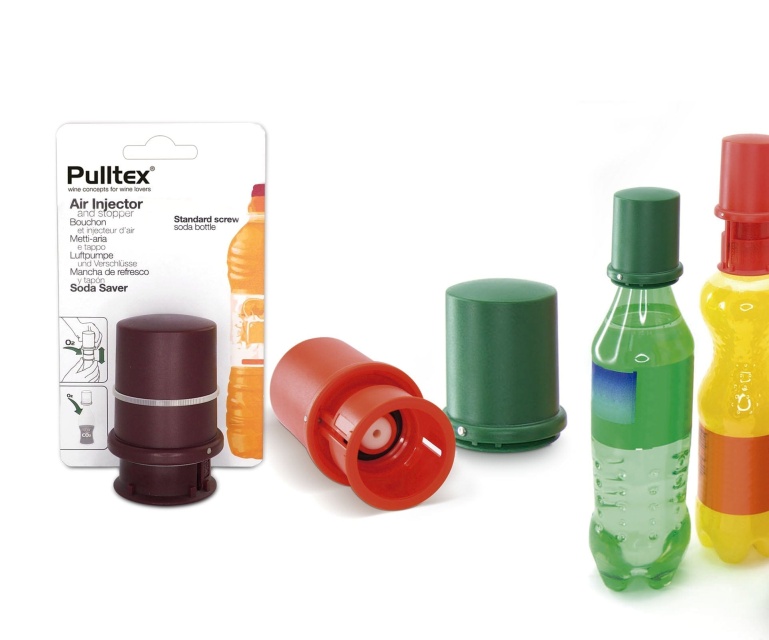 Silicone Soda Stopper, mixade färger - Pulltex