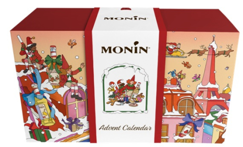 Monin Adventskalender, 24x5 cl