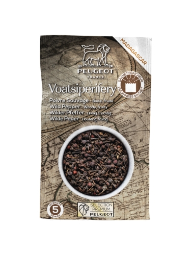 Peppar, Vild Voatsiperifery, 60 g - Peugeot