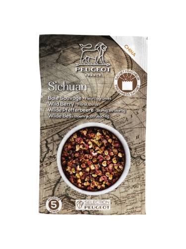 Peppar, Röd Szechuan, 40 g, Kina - Peugeot
