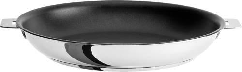 Belagd stekpanna, avtagbart handtag, Casteline - Cristel - 30 cm