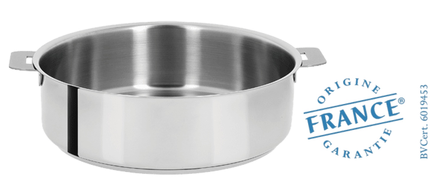 Traktörpanna, avtagbara handtag, Mutine - Cristel