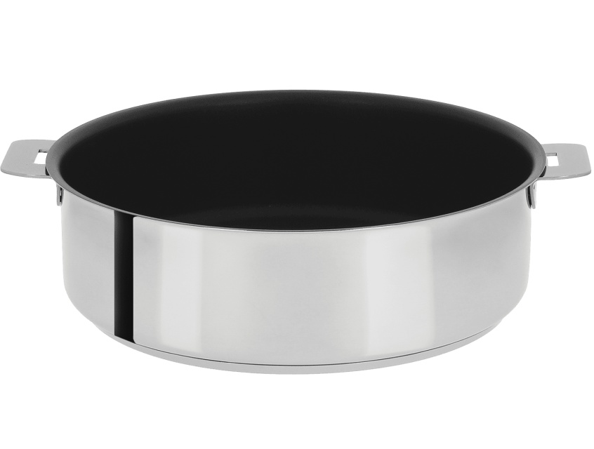 Belagd traktörpanna, avtagbara handtag, Mutine - Cristel