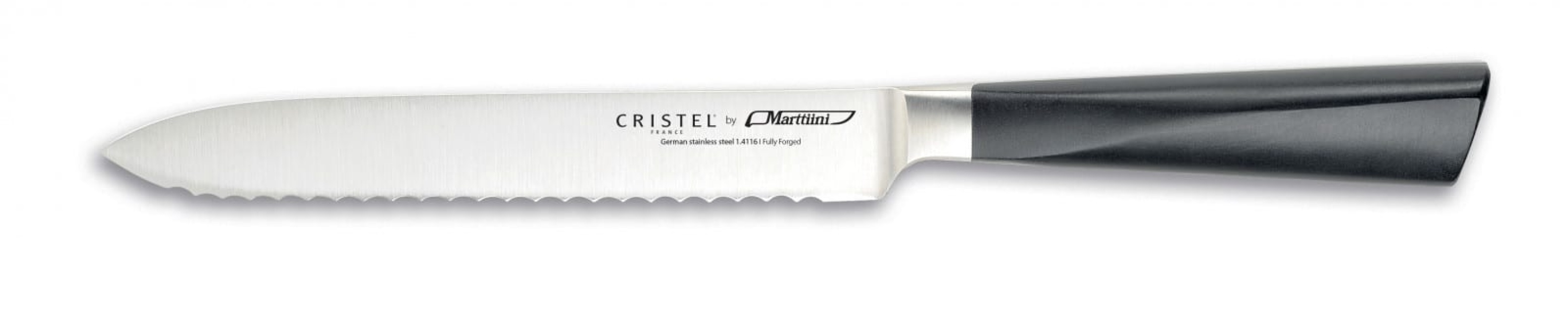 Tandad kniv, 14 cm - Cristel