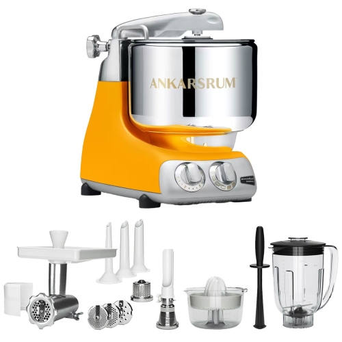 Ankarsrum Assistent Sunbeam Yellow + Tillbehörspaket Deluxe