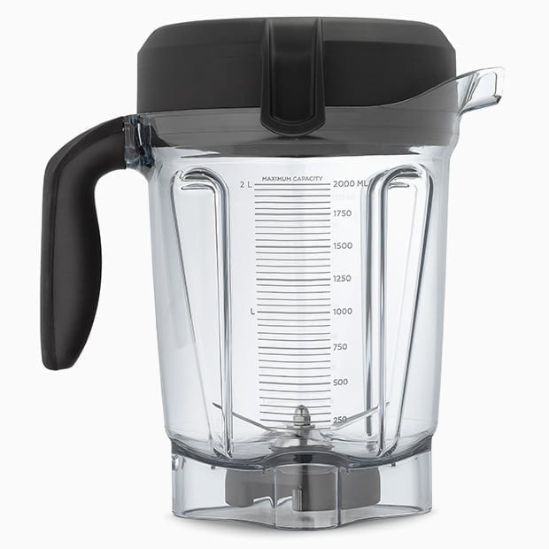 Low Profile Våtkanna till Vitamix Pro 300 och Pro 750, 2.0 liter