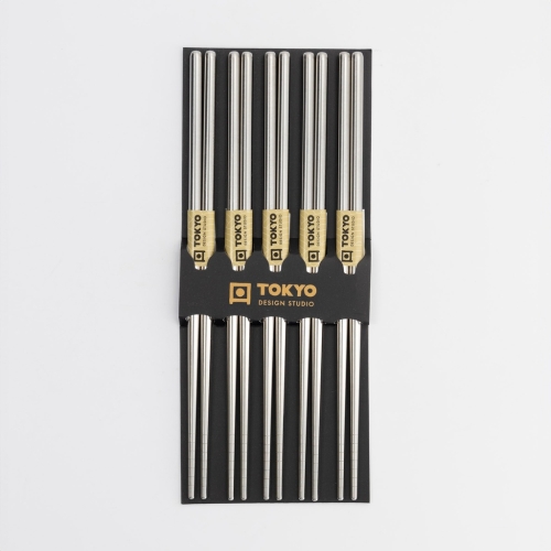 Ätpinnar, 5-pack - Tokyo Design Studio - Rostfritt Stål