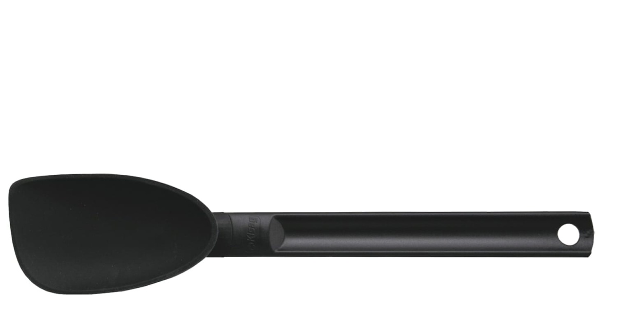 Sked i silikon, 30 cm - Kisag - Svart