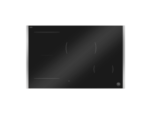 Induktionshäll, 78 cm, 4 zoner (1 Flex), invisible slider + rostfri ram – Bertazzoni
