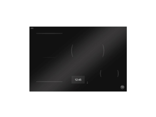Induktionshäll, 78 cm, TFT display, 4 zoner (1 Flex) - Bertazzoni