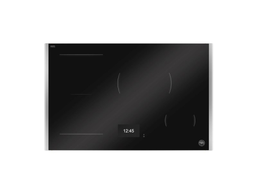 Induktionshäll, 78 cm, TFT display, 4 zoner (1 Flex) + Carbonio-ram – Bertazzoni