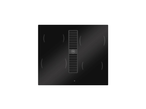 Induktionshäll med integrerad fläkt, 60 cm, 4 zoner - Bertazzoni