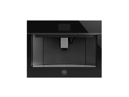 Integrerad kaffemaskin, svart glas, Modern-series – Bertazzoni