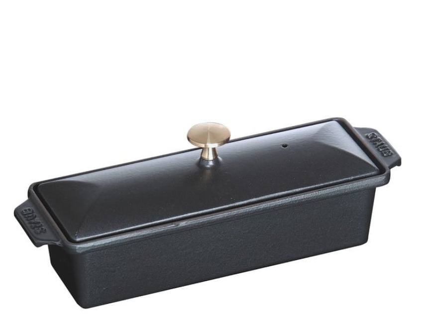 Terrin i gjutjärn, svart - Staub - 30 x 11 cm