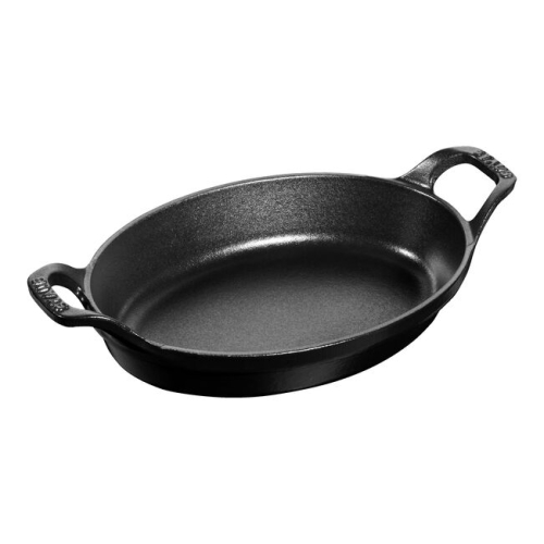 Oval ugnsform i gjutjärn, Svart - Staub