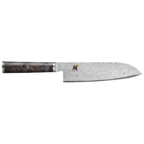 Santoku 18cm, 5000 MCD 67 med handtag av svart lönn - Miyabi