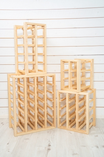 Vinställ, Furu - Swedish Wine Rack 
