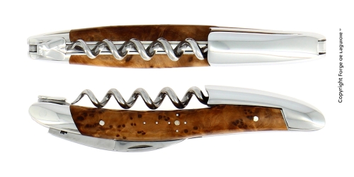 Sommelierkniv av Tuja, blank, Tradition - Forge de Laguiole