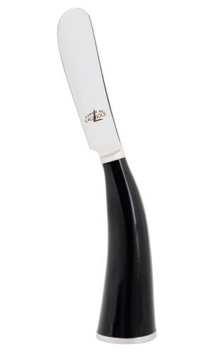 Smörkniv med handtag i Mörkt Horn, Lou Bure - Forge de Laguiole