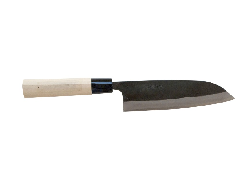 Santoku i kolstål, 17 cm, Sakamoto - Suncraft