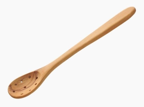 Liten träsked med hål, 21 cm - Scanwood