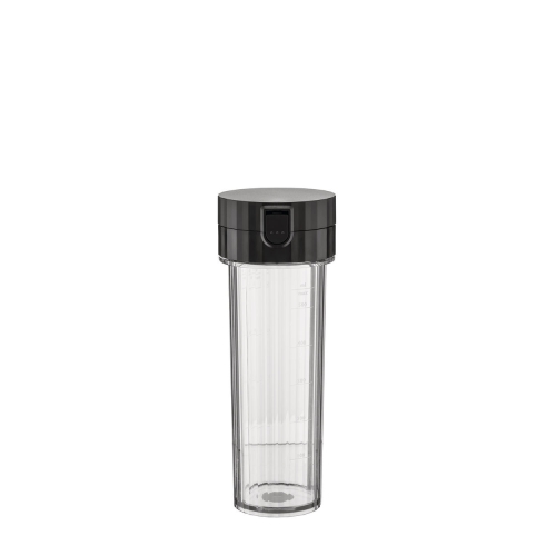 Extra flaska till personal blender, Plissé, Svart - Alessi