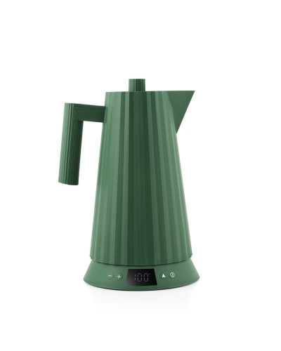 Vattenkokare med temperaturinställning, Plissé, Grön - Alessi